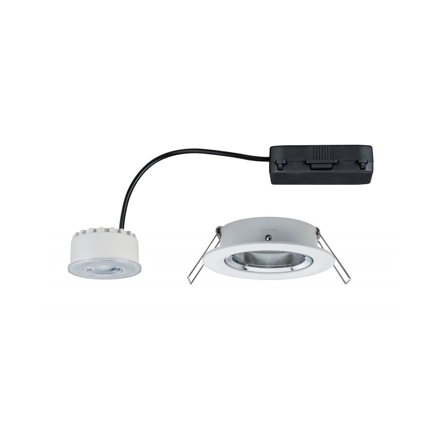Paulmann 93945 - Indbygningsspot til badeværelse dæmpbar COIN LED/6,8W IP23 230V