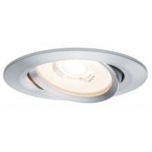 Paulmann 93946 - Badeværelseslampe dæmpbar COIN 1xLED/6,8W IP23 230V