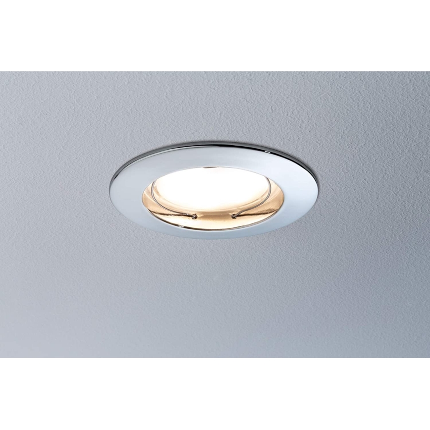 Paulmann 93959 - Badeværelseslampe dæmpbar COIN LED/7W IP44 230V