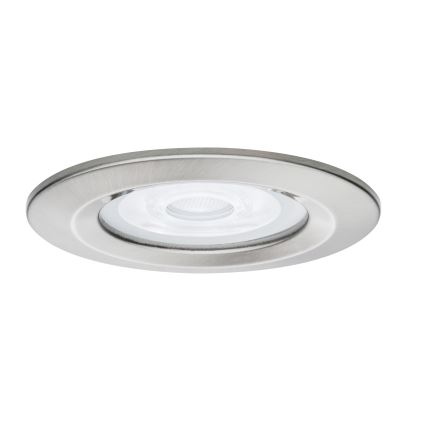 Paulmann 93959 - LED-GU10/7W IP44 Badeværelseslampe dæmpbar NOVA 230V