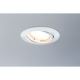 Paulmann 93961 - Indbygningsspot til badeværelse dæmpbart COIN LED/7W IP23 230V hvid