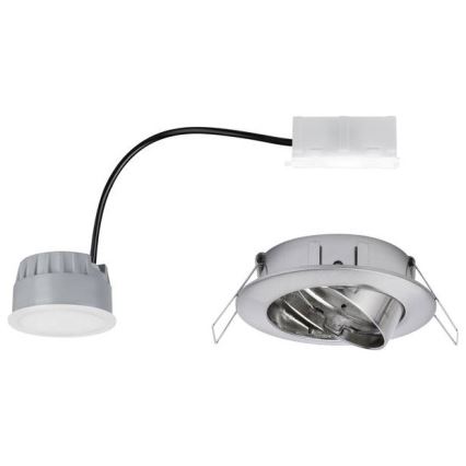 Paulmann 93963 - Indbygningsspot til badeværelse dæmpbar LED/7W IP23 COIN 230V