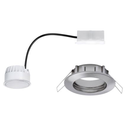 Paulmann 93975 - Indbygningsspot til badeværelse COIN LED/6,8W IP44 230V