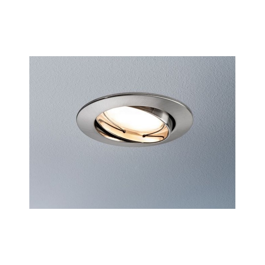 Paulmann 93979 - Indbygningsspot til badeværelse COIN LED/6,8W IP23 230V