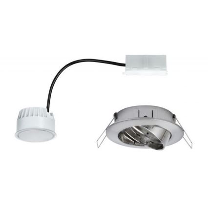 Paulmann 93979 - Indbygningsspot til badeværelse COIN LED/6,8W IP23 230V