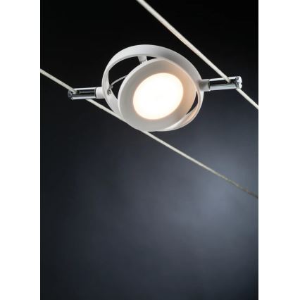 Paulmann 94106 - SÆT 6xLED/4W Spotlampe til lyskædesystem ROUNDMAC 230V hvid