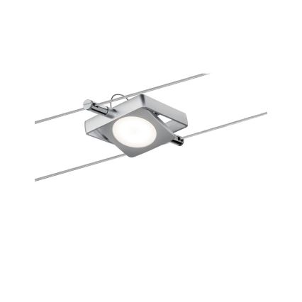 Paulmann 94108 - SÆT 5xLED/4,3W Spotlampe til skinnesystem MAC 230V mat krom