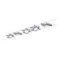 Paulmann 94108 - SÆT 5xLED/4,3W Spotlys til kabelsystem MAC 230V mat krom