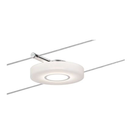 Paulmann 94109 - Sæt 5xLED/4,3W komplet kabelsystem MAC 230V hvid