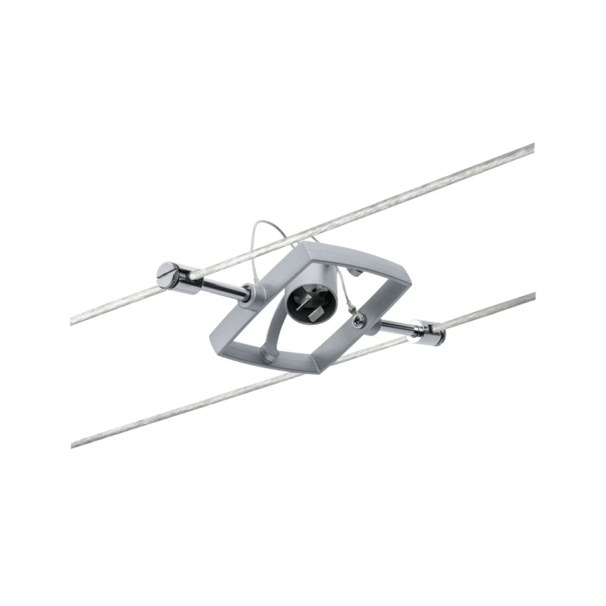 Paulmann 94132 - 1xGU5,3/10W Spotlampe til kabelsystem MAC 12V mat krom