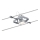 Paulmann 94132 - 1xGU5,3/10W Spotlampe til kabelsystem MAC 12V mat krom