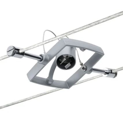 Paulmann 94134 - SÆT 5xGU5,3/10W Spotlampe til kabelsystem MAC 230V hvid