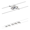 Paulmann 94134 - SÆT 5xGU5,3/10W Spotlampe til kabelsystem MAC 230V hvid