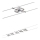 Paulmann 94134 - SÆT 5xGU5,3/10W Spotlampe til kabelsystem MAC 230V hvid