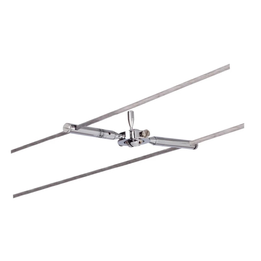 Paulmann 94147 - 1xGU5,3/10W Spotlampe til TOGO 12V kabelsystem, mat krom