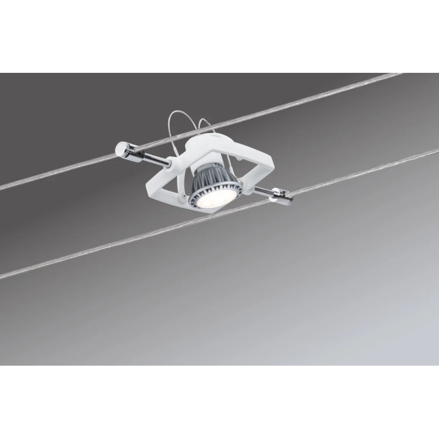 Paulmann 94149 - SÆT 5xGU5,3/10W Spotlampe til lyskædesystem TECH 230V hvid