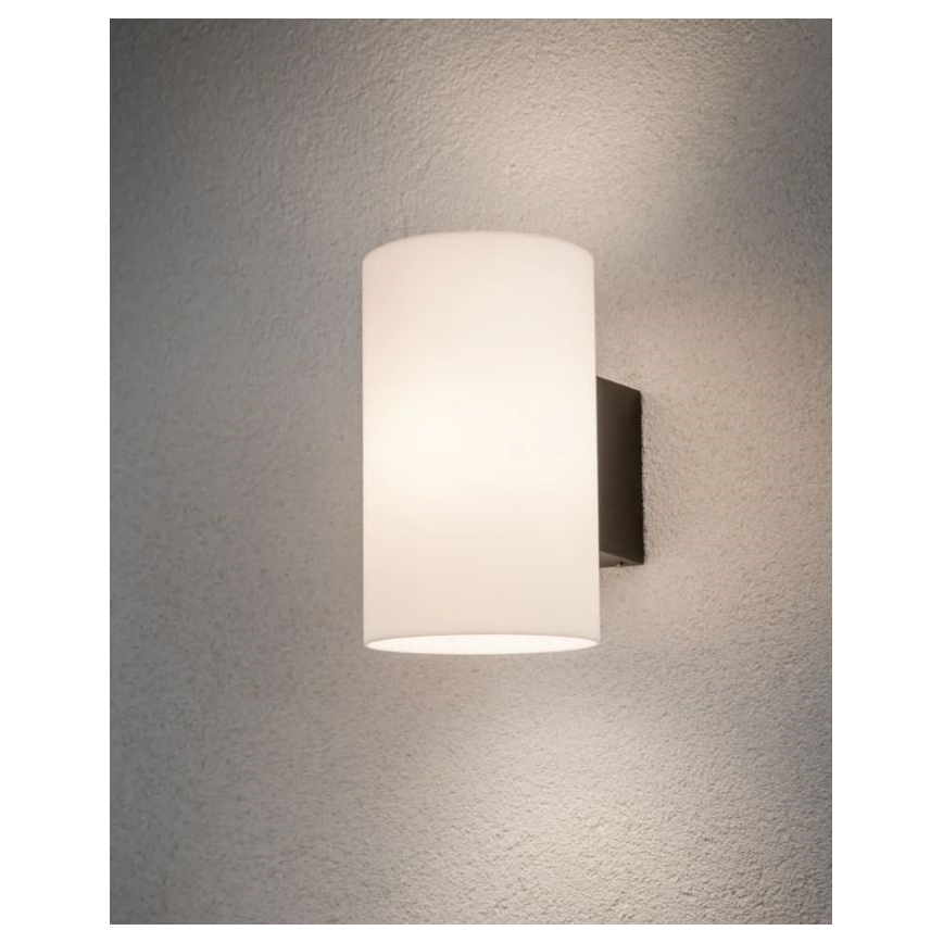 Paulmann 94186 - 1xE27/15W IP54 Udendørs væglampe TUBE 230V