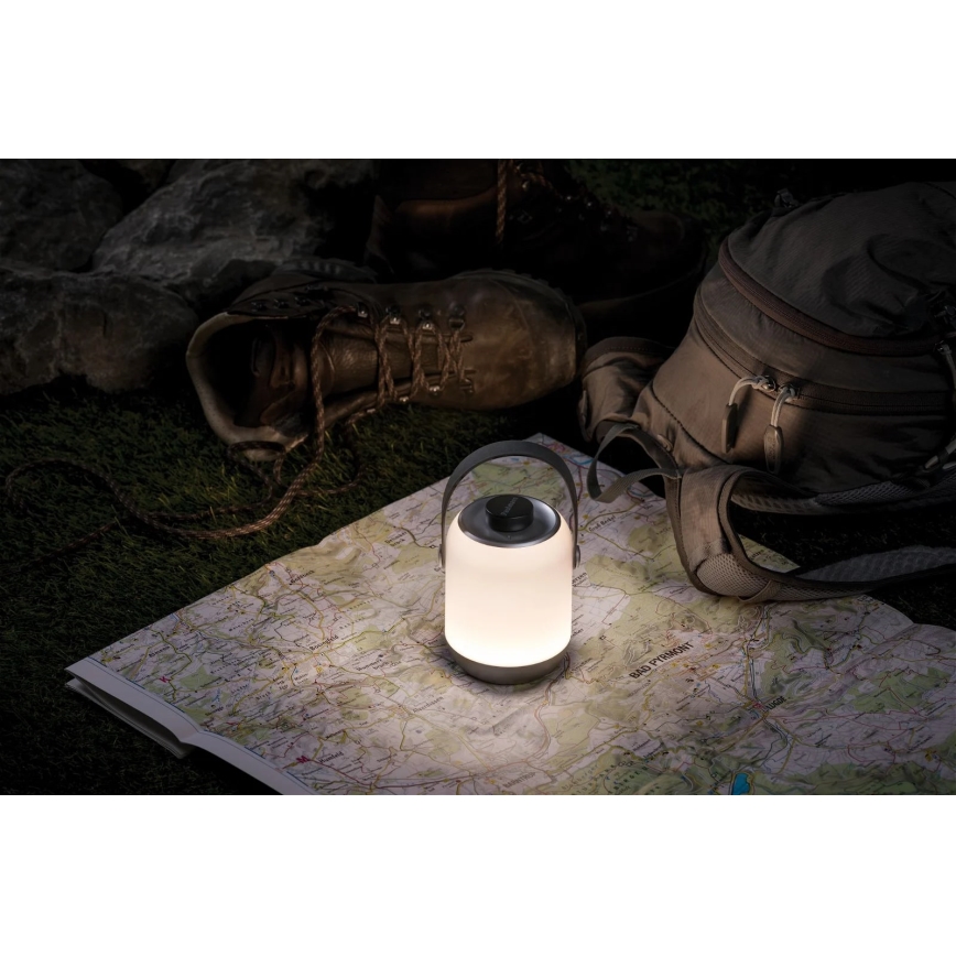 Paulmann 94210 - Udendørs lampe dæmpbar LED/1,6W IP44 CLUTCH 3,7V 2000 mAh