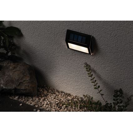 Paulmann 94234 - LED/0,05W IP44 Udendørs solcellelampe med sensor DAYTON 1,2V 400 mAh