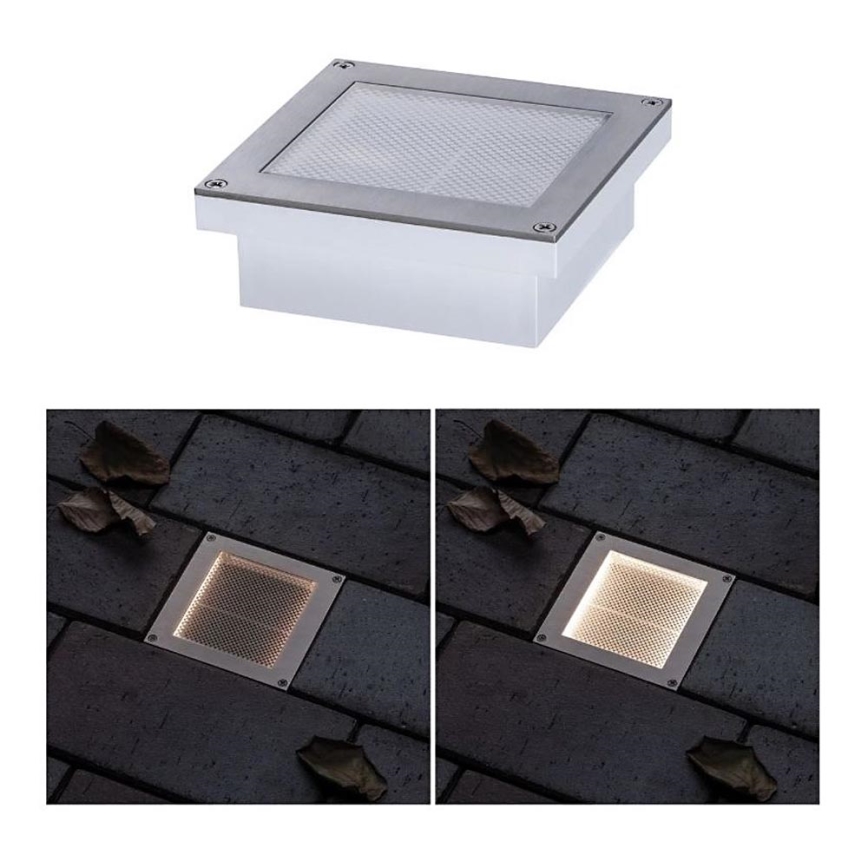 Paulmann 94238 - LED/0,7W IP67 Soldrevet indkørselslampe ARON 3,7V 650 mAh
