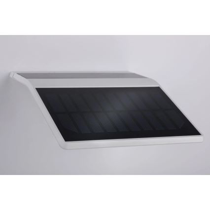 Paulmann 94244 - LED/1,2 W IP44 solcelledrevet væglampe med sensor YOKO 3,7 V 1800 mAh hvid