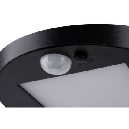 Paulmann 94246 - LED/1,2W IP44 Udendørs solcellelampe med sensor RYSE 3,7V 1800 mAh