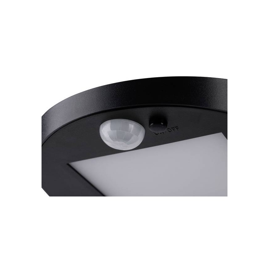 Paulmann 94246 - LED/1,2W IP44 Udendørs solcellelampe med sensor RYSE 3,7V 1800 mAh