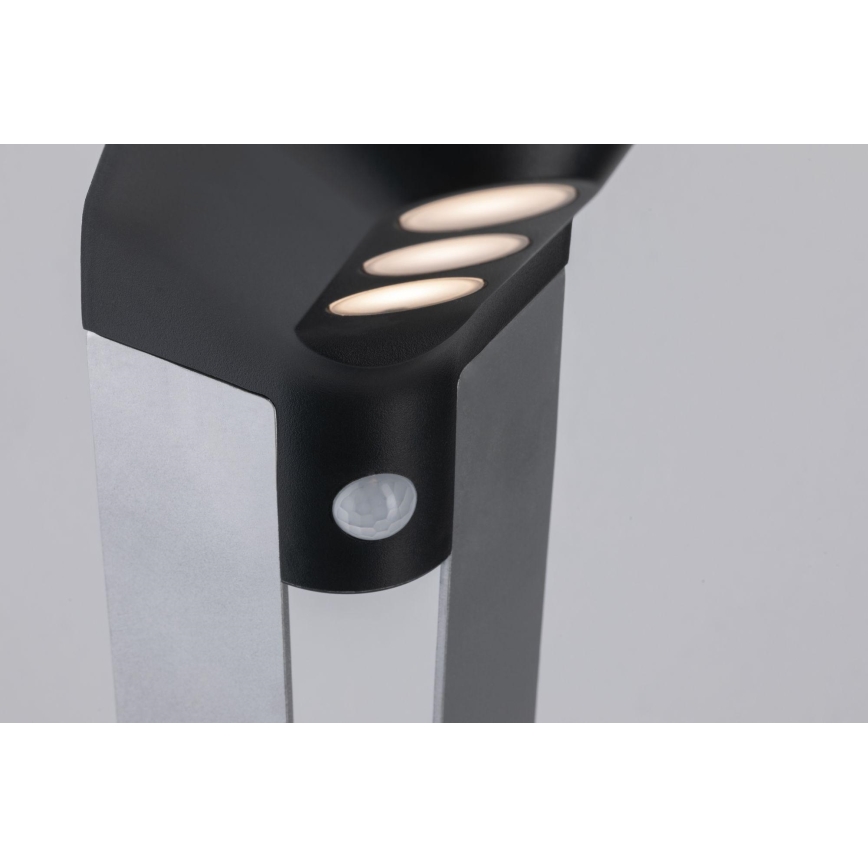 Paulmann 94252 - LED/1,2W IP44 Soldrevet udendørs lampe med sensor SOLEY 230V