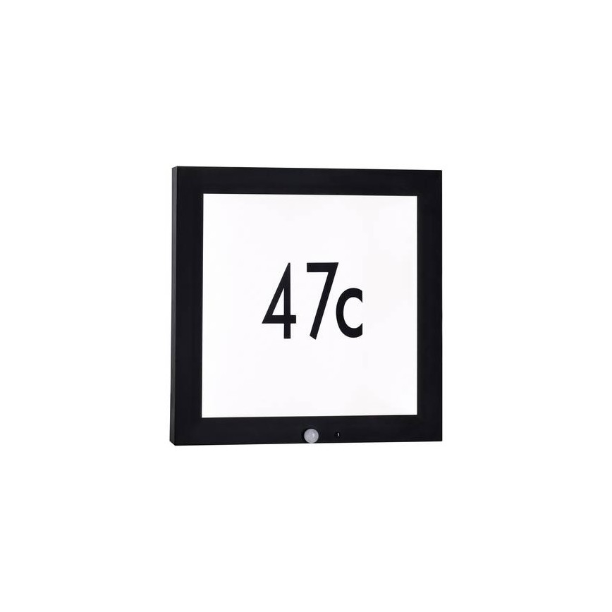 Paulmann 94255 - Husnummer med sensor LED/13W IP44 230V