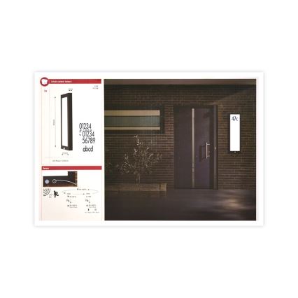Paulmann 94257_1 - LED/19W IP44 Udendørs loftlampe med sensor 230V