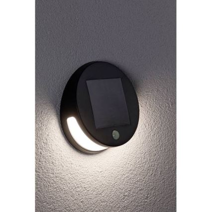 Paulmann 94265 - LED/3W IP44 Udendørs solcellelampe med sensor HELENA 3,7V 1800 mAh