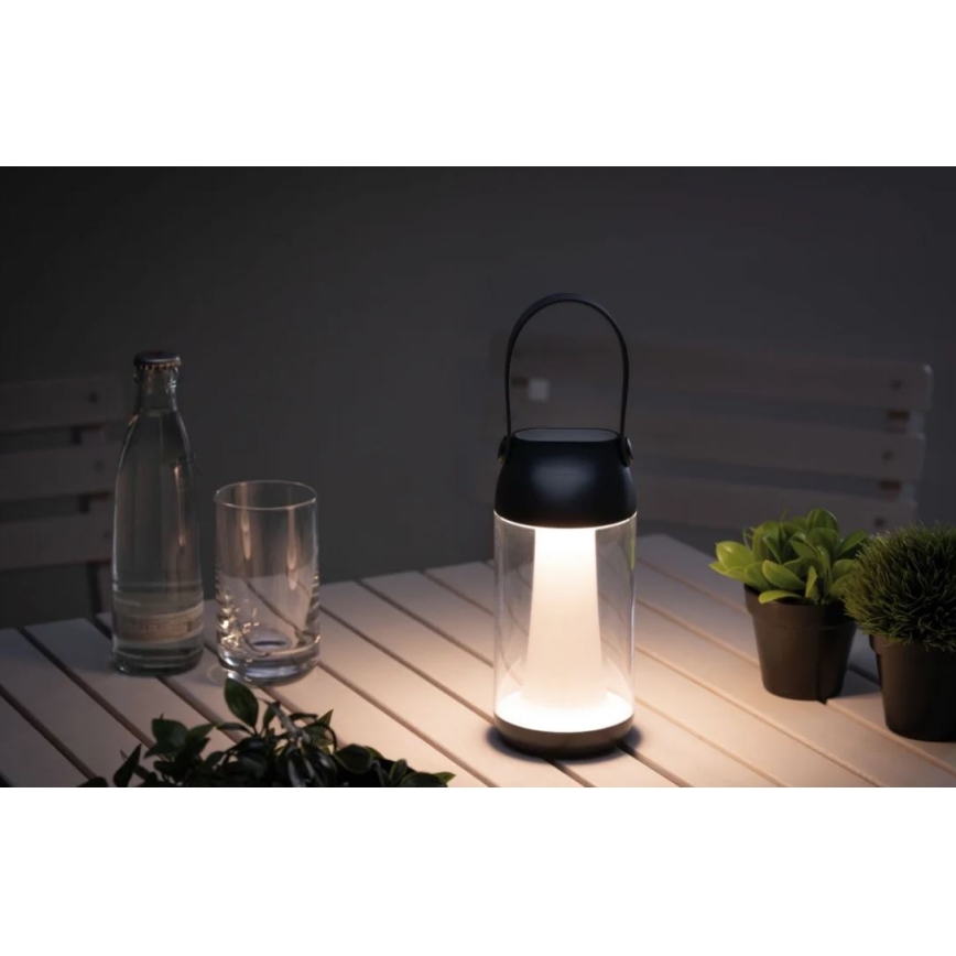 Paulmann 94267 - Udendørs lampe dæmpbar LED/1,3W IP44 CUPULINO 5V 2000 mAh