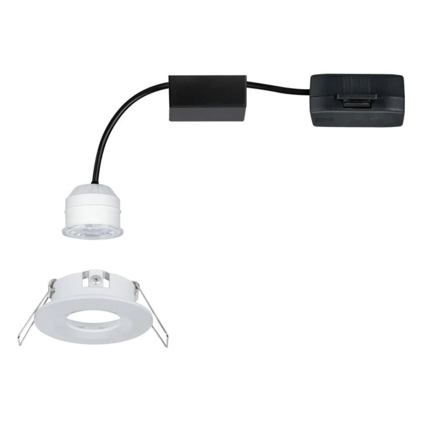 Paulmann 94298 - LED/4W IP44 Indbygningslampe til badeværelse COIN 230V