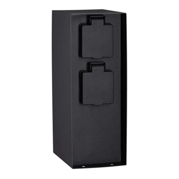 Paulmann 94313 - Udvendig stikkontaktsøjle RIO 4Z SCHUKO 230V IP44