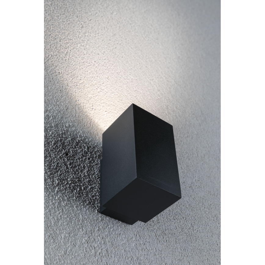 Paulmann 94327 - Udendørs væglampe LED/3,8W IP44 FLAME 230V antracit