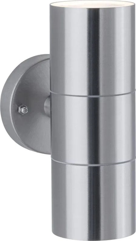 Paulmann 94331 - 2xGU10/10W IP44 Udendørs væglampe FLAME 230V