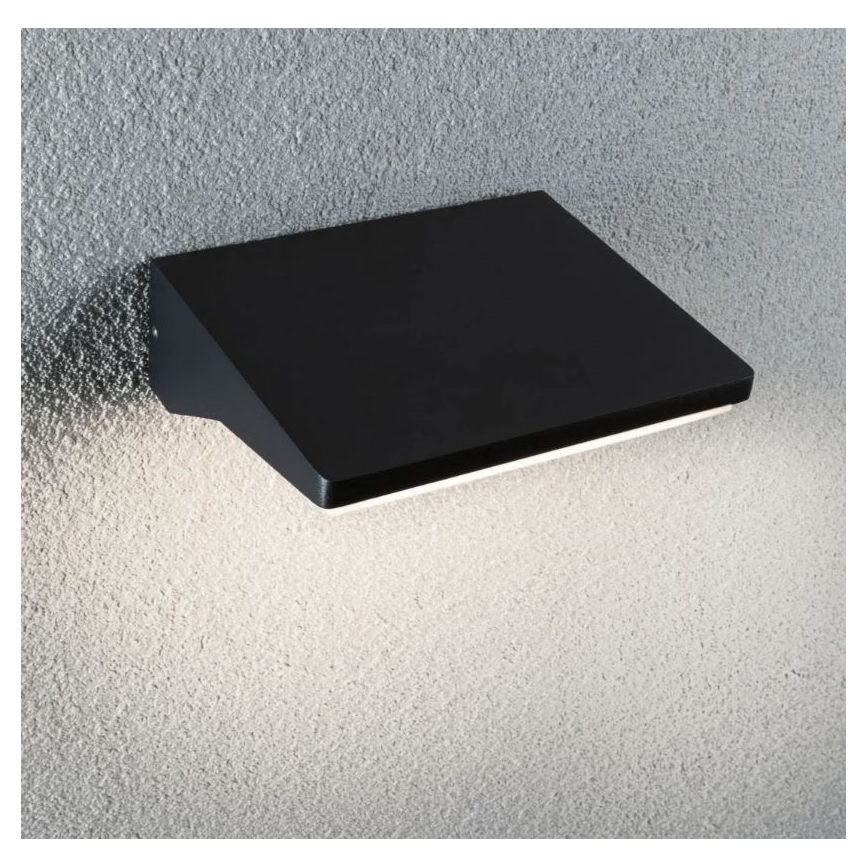 Paulmann 94333 - LED/7,4W IP44 Udendørs væglampe med sensor HOUSE 230V