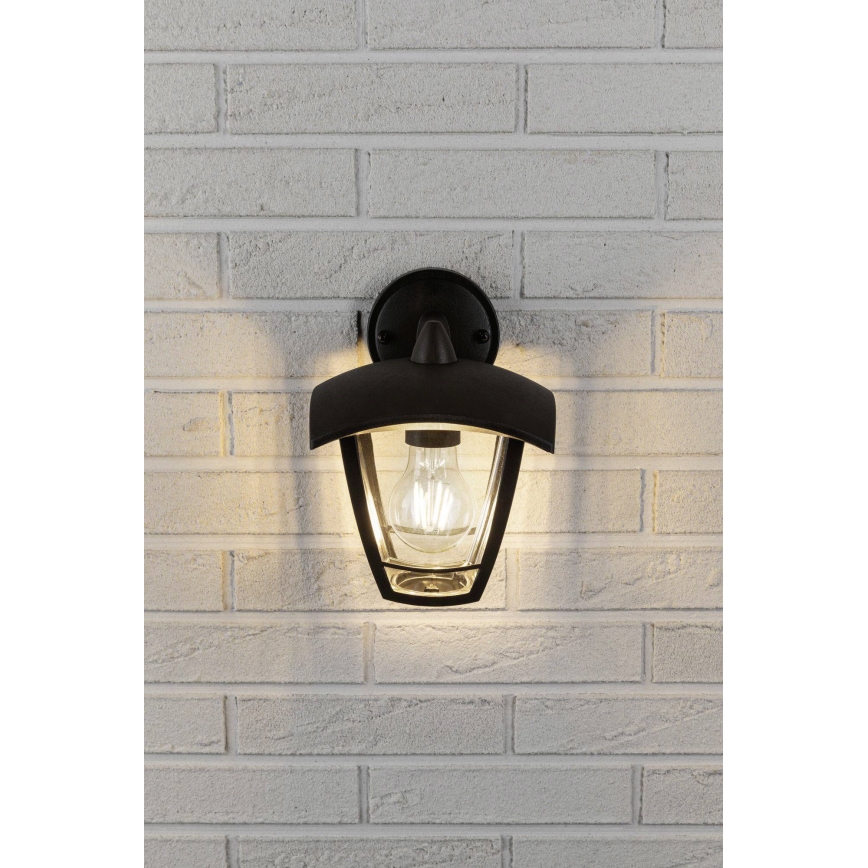 Paulmann 94392 - Udendørs væglampe CLASSIC 1xE27/12W IP44 230V