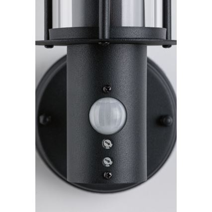Paulmann 94396 - Udendørs væglampe med sensor CLASSIC 1xE27/15W IP44 230V