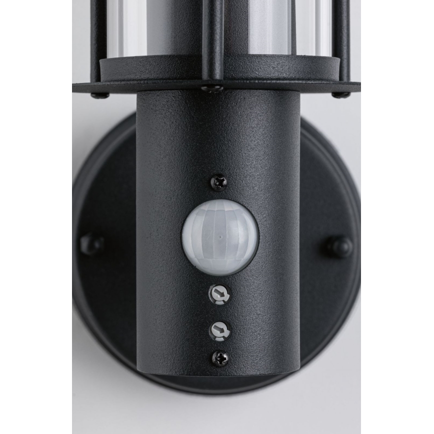 Paulmann 94396 - Udendørs væglampe med sensor CLASSIC 1xE27/15W IP44 230V