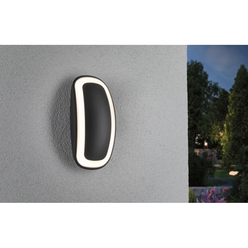 Paulmann 94400 - LED/4W IP44 Udendørs væglampe SIGNEA 230V