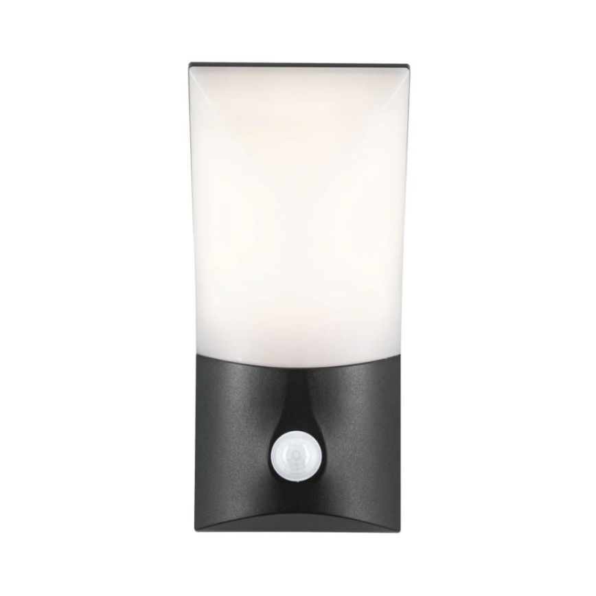 Paulmann 94402 - LED/10W IP44 Udendørs væglampe med sensor ADYA 230V