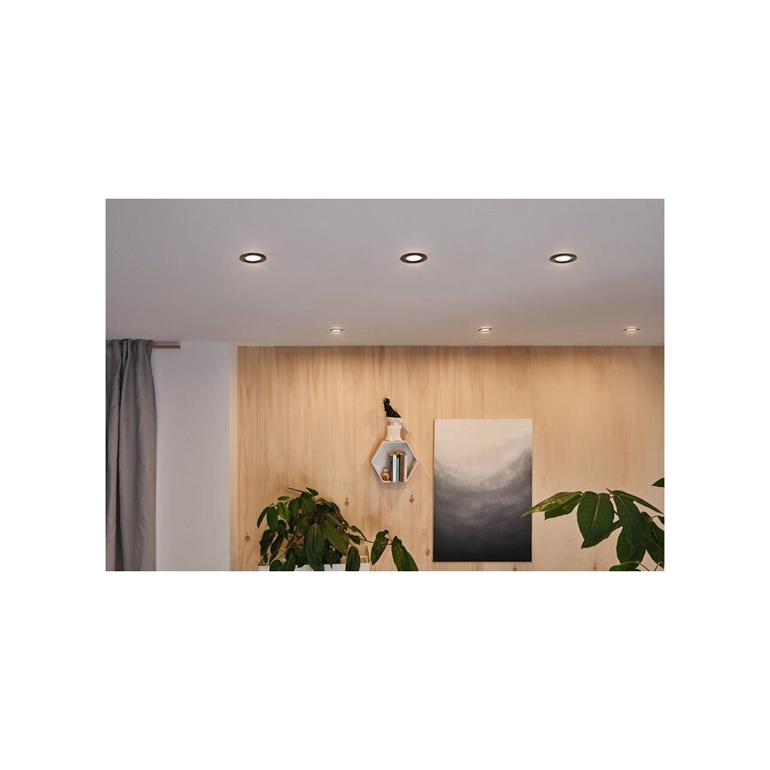 Paulmann 94471 - SÆT 3xLED/6W IP23 Indbygningslampe til badeværelse NOVA 230V