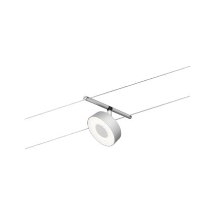Paulmann 94475 - Sæt 5x LED/5W komplet wiresystem CIRCLE 230V mat krom