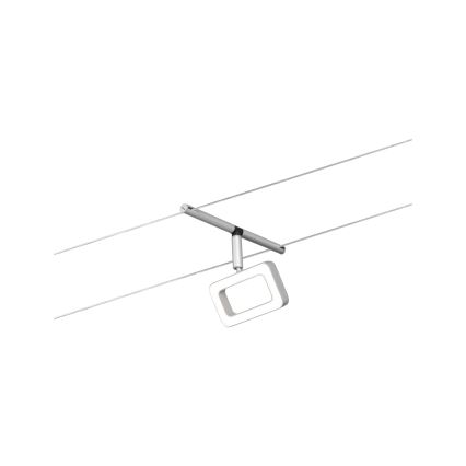 Paulmann 94481 - Sæt med 5 x LED (4,8 W), komplet wire-system FRAME 230 V i mat krom
