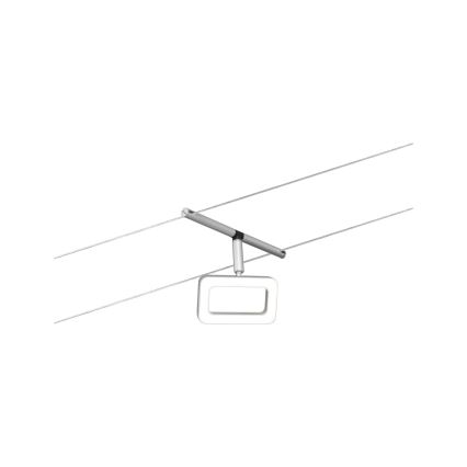 Paulmann 94481 - Sæt med 5 x LED (4,8 W), komplet wire-system FRAME 230 V i mat krom