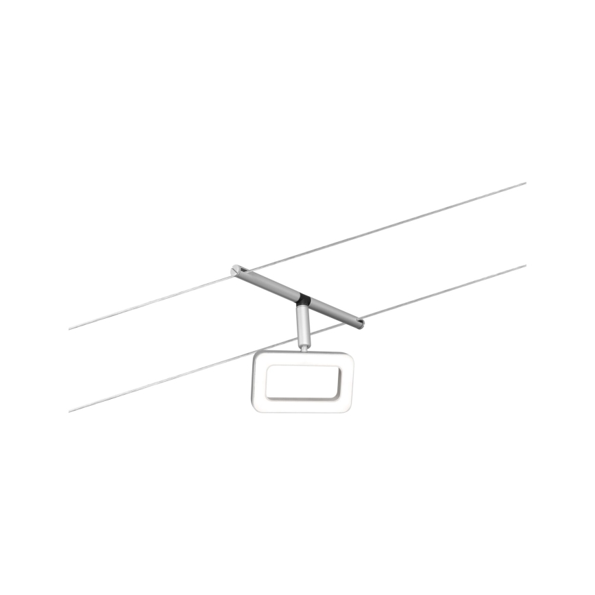 Paulmann 94481 - Sæt med 5 x LED (4,8 W), komplet wire-system FRAME 230 V i mat krom