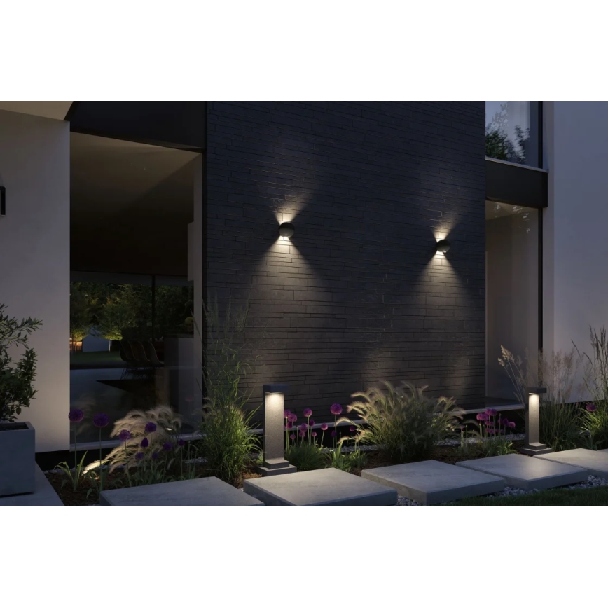 Paulmann 94502 - LED/6,8W IP65 Udendørslampe CONCREA 230V