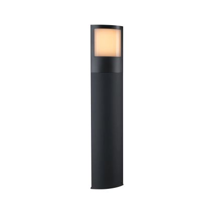 Paulmann 94515 - LED/8,5W IP44 Dæmpbart husnummerskilt med bevægelses- og skumringssensor PADEA 230V antracit