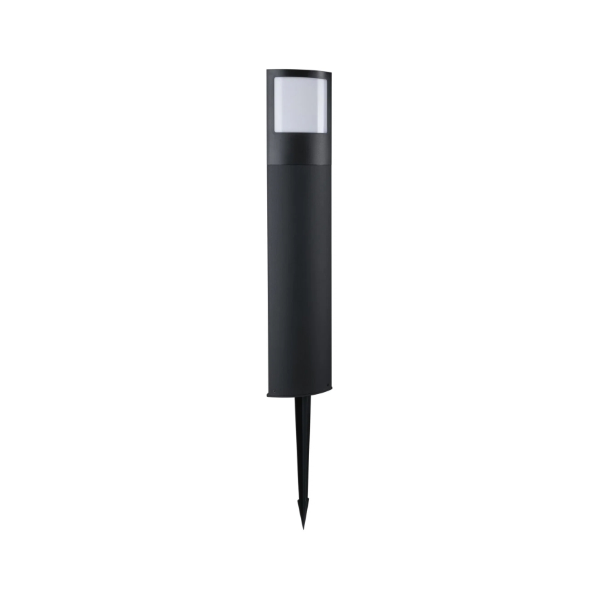 Paulmann 94515 - LED/8,5W IP44 Dæmpbart husnummerskilt med bevægelses- og skumringssensor PADEA 230V antracit